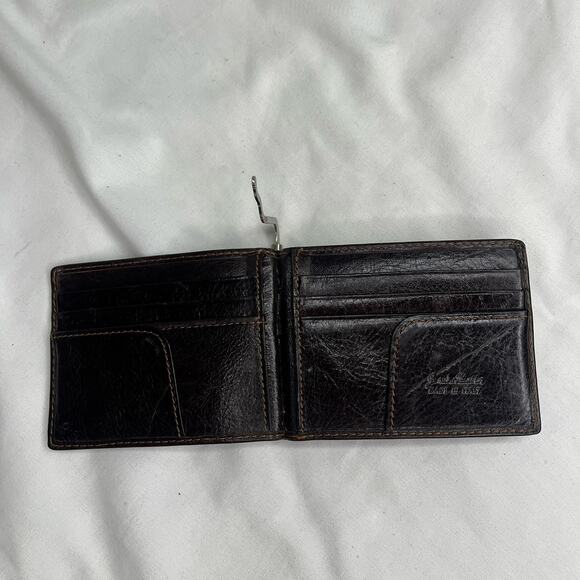 Tonelli Bifold Leather Wallet For Men Made in Italy #2767, classic, elegance - Picture 4 of 10